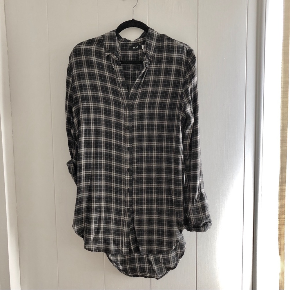 BDG from Urban Outfitters flannel shirt dress